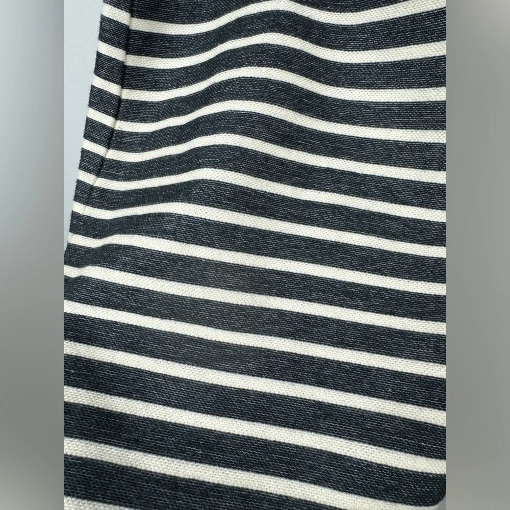 Madewell Mimi Stripe Off the Shoulder Minidress, Black and White Stripe, Size S - Picture 3 of 8